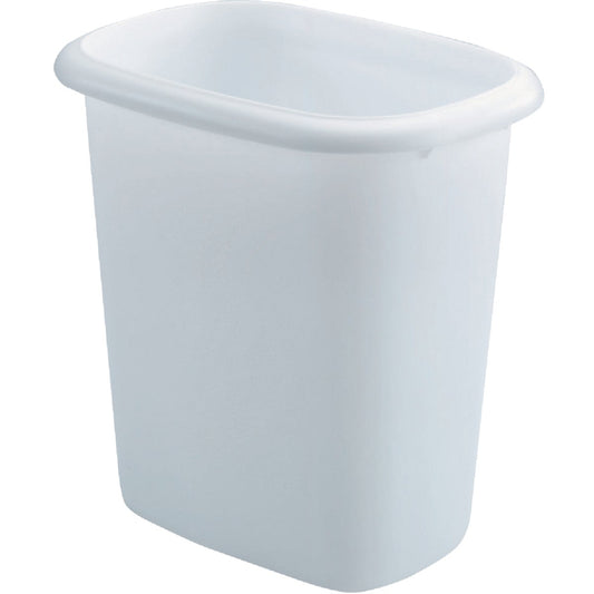 Rubbermaid 6 Qt. White Wastebasket