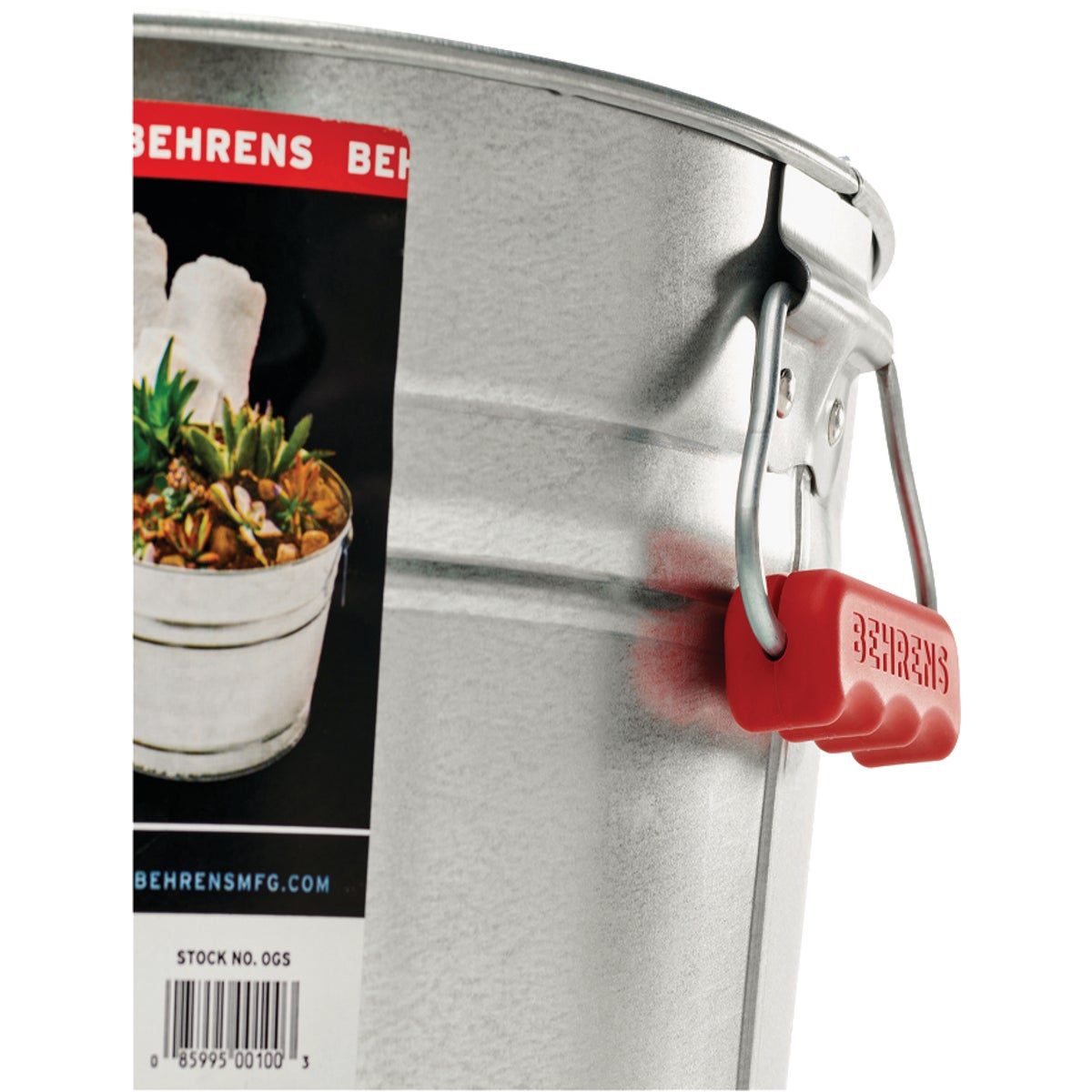 Behrens Small Red Comfort Grips for Tubs, Pails & Cans (2-Count)