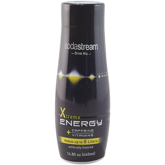 SodaStream 14.8 Oz. Xtreme Energy + Caffeine & Vitamins Sparkling Drink Mix