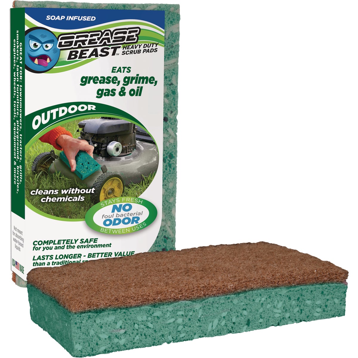 Grease Beast Outdoor Scrub Pad