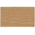 Americo Home Tan 16 In. x 27 In. Coir/Vinyl Door Mat