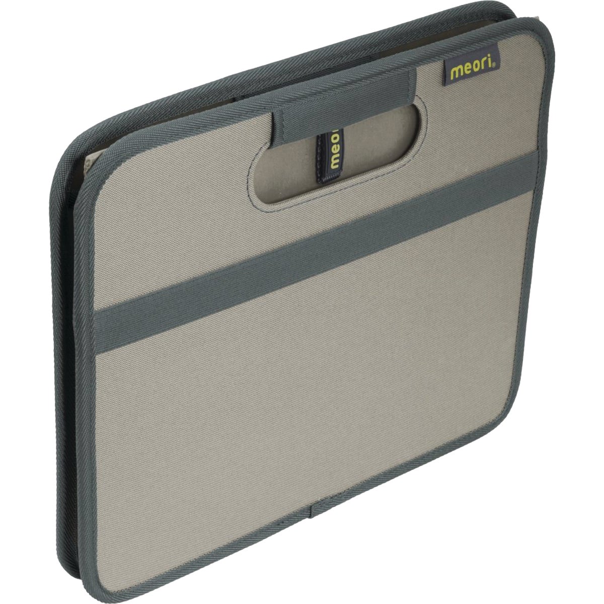 Meori 1-Compartment Stone Gray Foldable Reusable Box