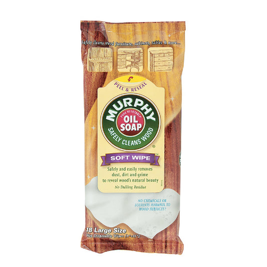 Murphy Oil Soap Wood Cleaning Wipes (18-Pack)