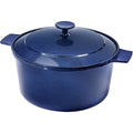 GraniteStone Diamond 5 Qt. Blue Non-Stick Dutch Oven