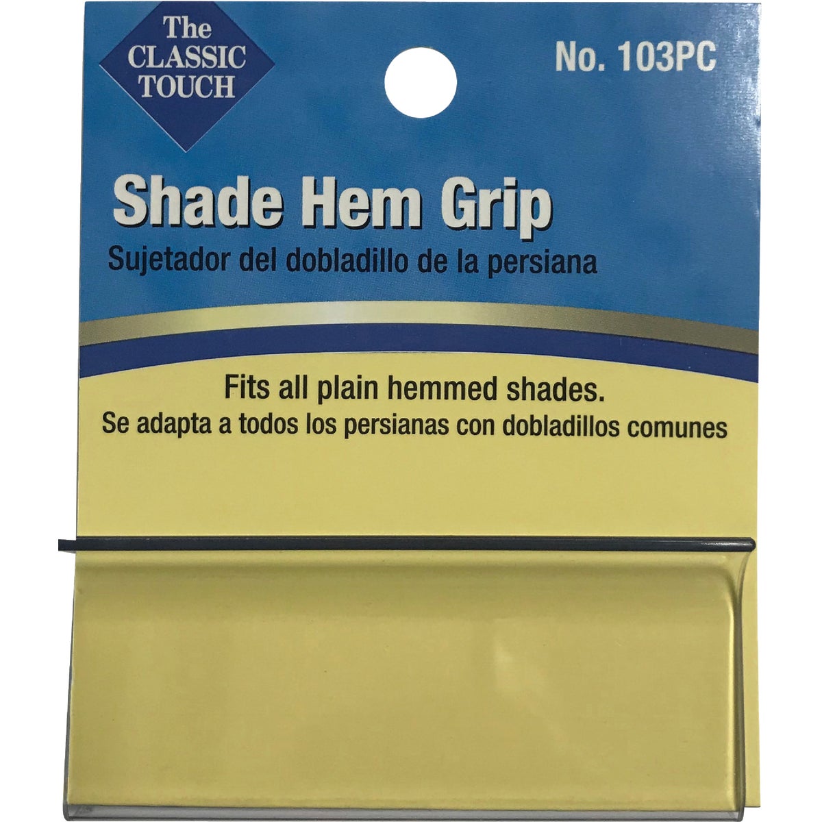 Friedland Shades Clear Plastic Roller Shade Grip