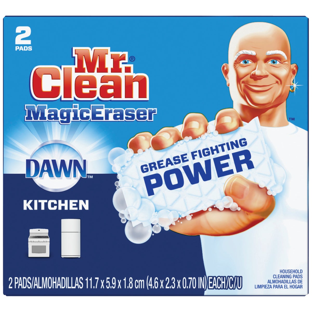 Mr. Clean Magic Eraser Kitchen Cleansing Pad (2 Count)
