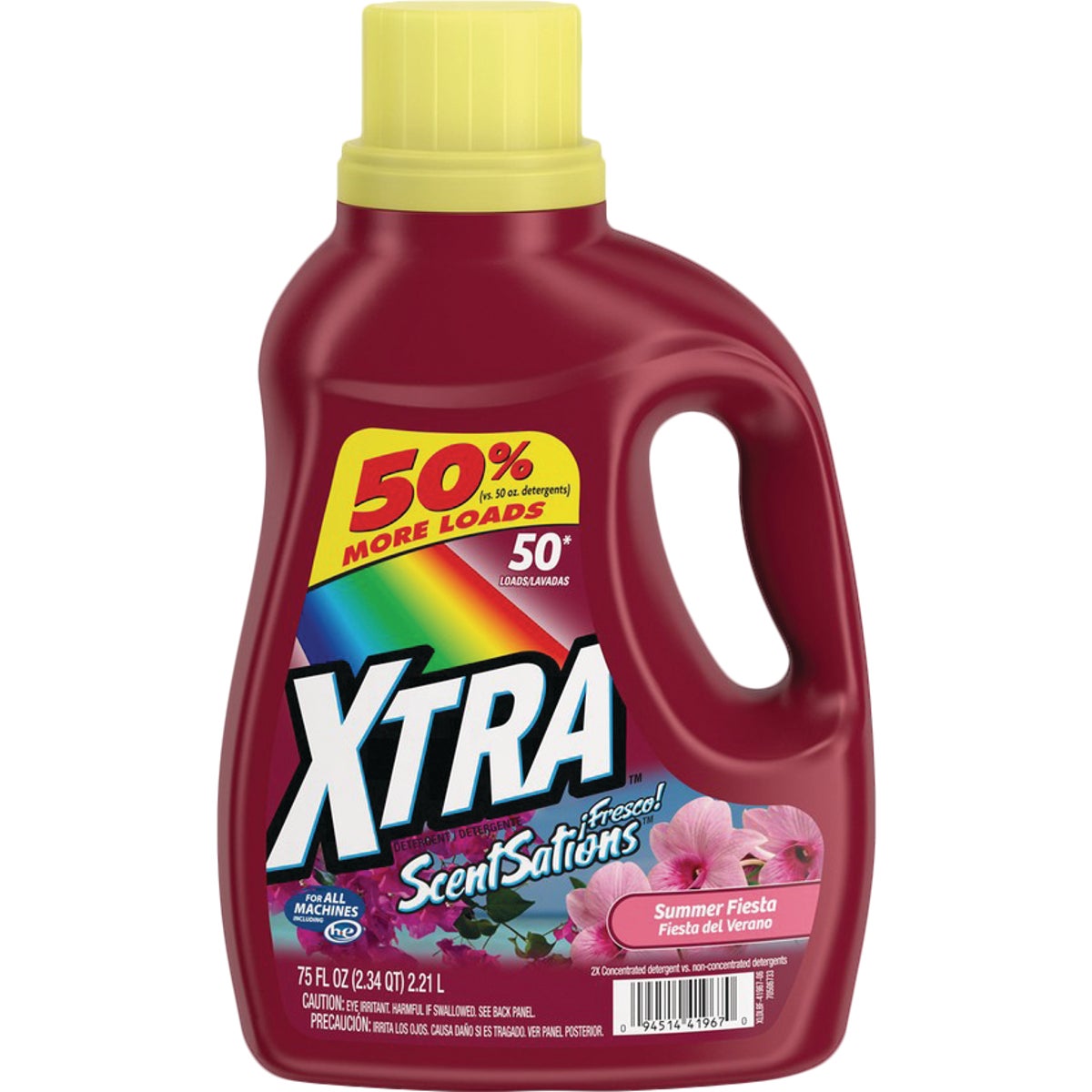 Xtra ScentSations 75 Oz. Summer Fiesta Liquid Laundry Detergent