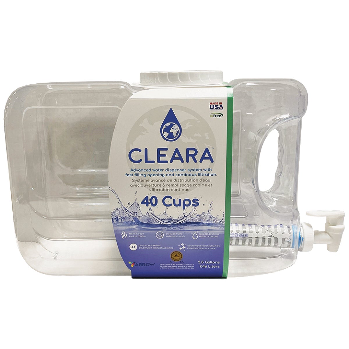 Arrow Cleara 40 Cup Water Filtration System