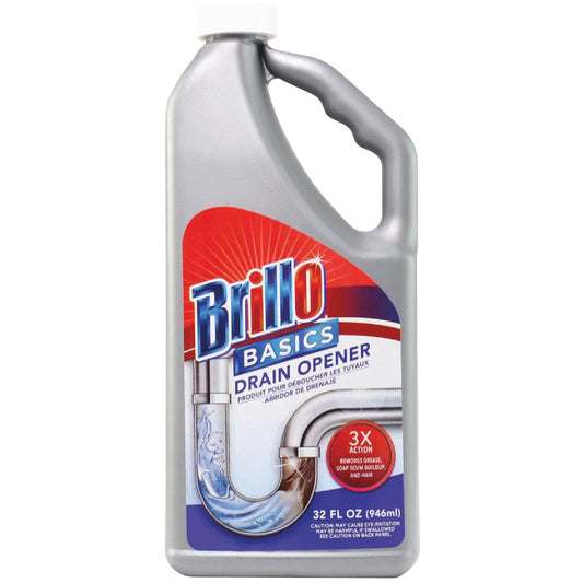 Brillo Basics 32 Oz. Liquid Drain Opener