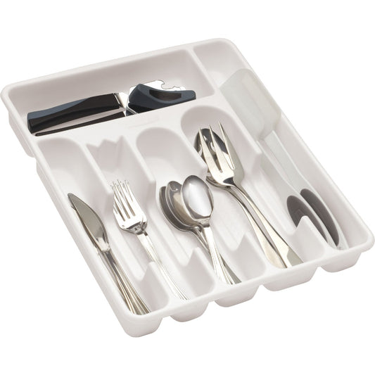 Rubbermaid 11.5 In. x 13.5 In. White Cutlery Tray