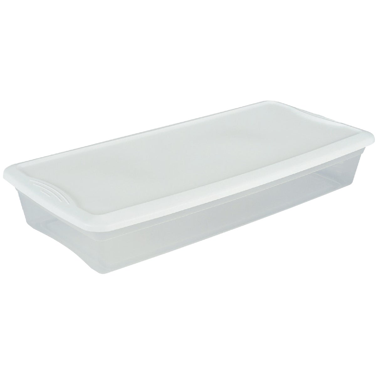 Sterilite Clear Storage 41 Qt. Underbed Box