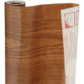 Con-Tact Creative Covering 18 In. x 15 Ft. Honey Oak Self-Adhesive Shelf Liner