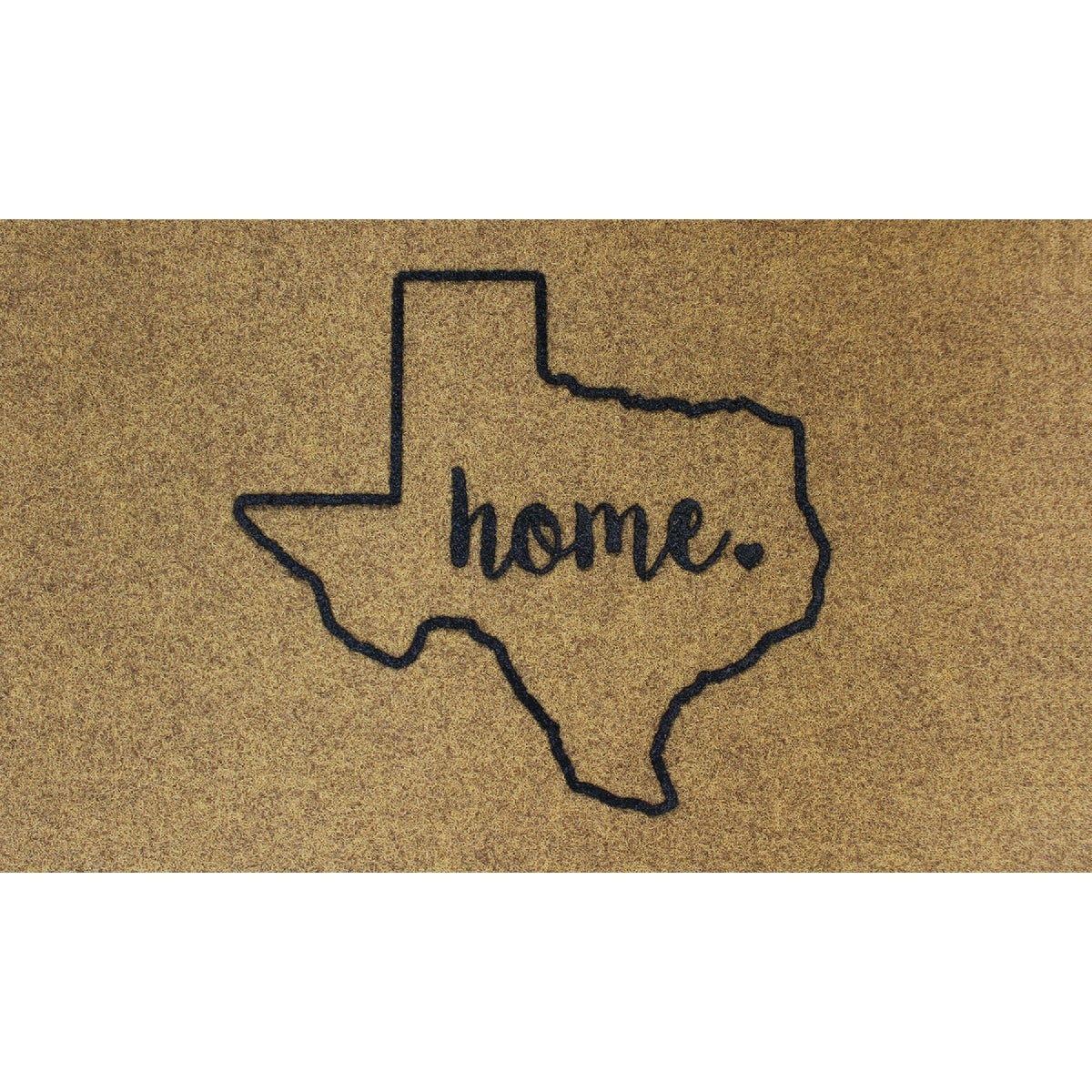 Americo Home 18 In. x 30 In. Tan KoKo+ Texas Home Door Mat