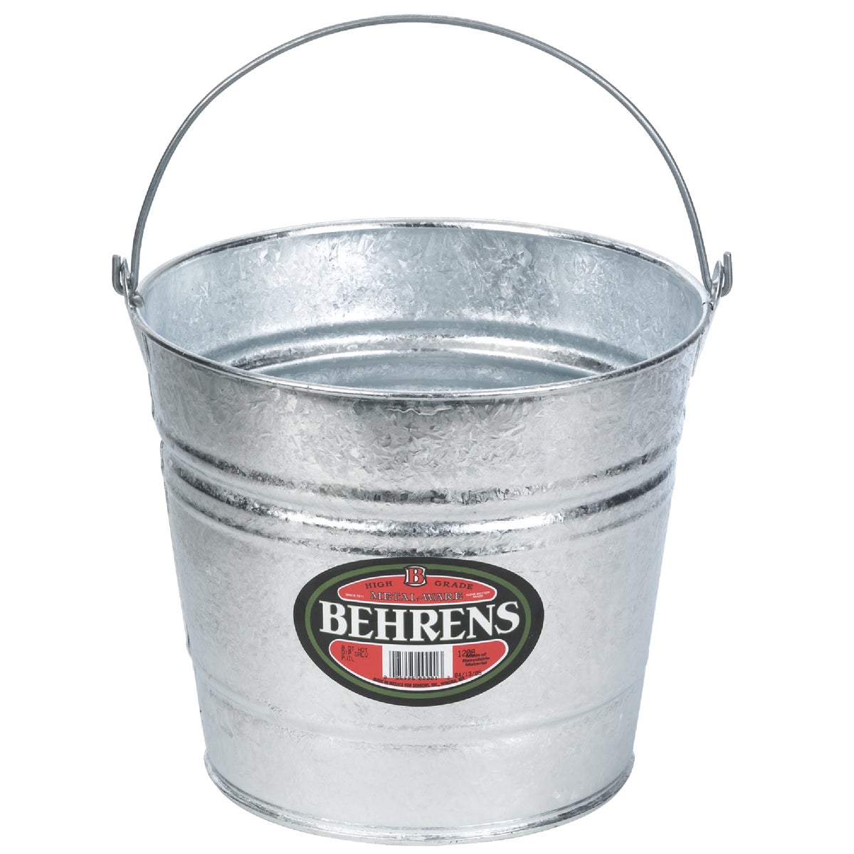 Behrens 10 Qt. Hot-Dipped Steel Pail