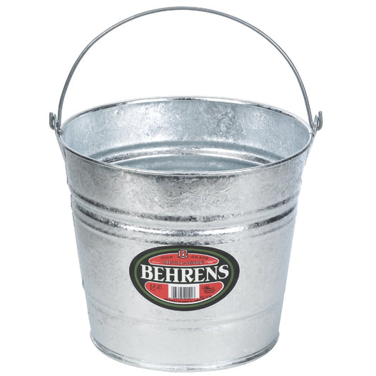 Behrens 10 Qt. Hot-Dipped Steel Pail