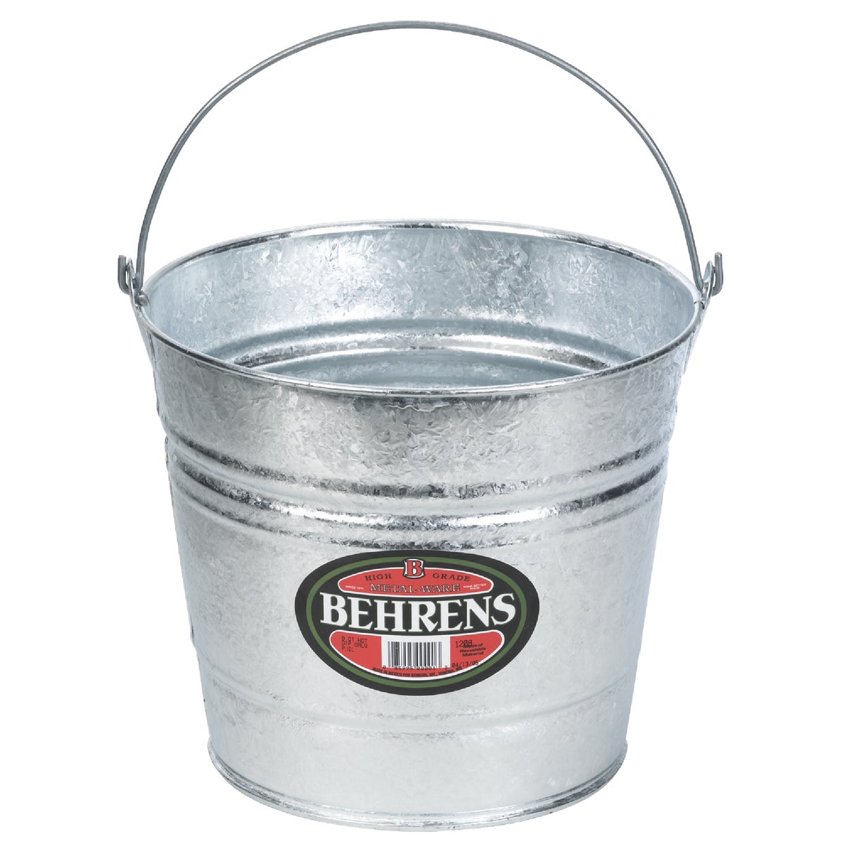 Behrens 14 Qt. Hot-Dipped Steel Pail