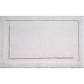 InterDesign Classico 1 Ft. 9 In. x 2 Ft. 10 In. Bath Rug, White