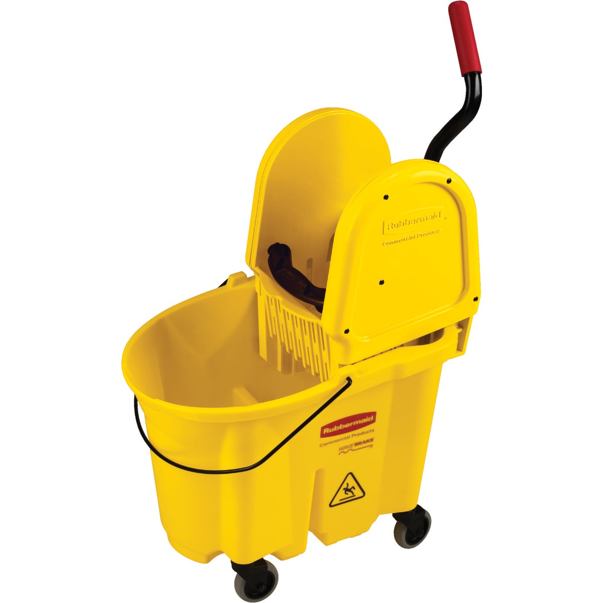 Rubbermaid Commercial WaveBrake 35 Qt. Down Press Combo Mop Bucket