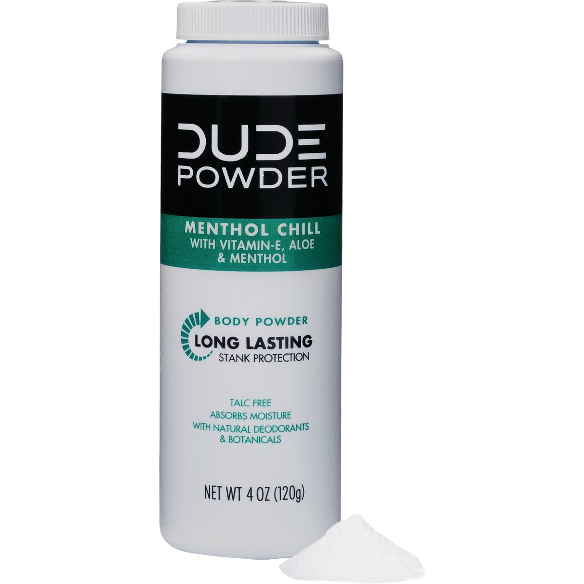 Dude 4 Oz. Menthol Chill Body Powder