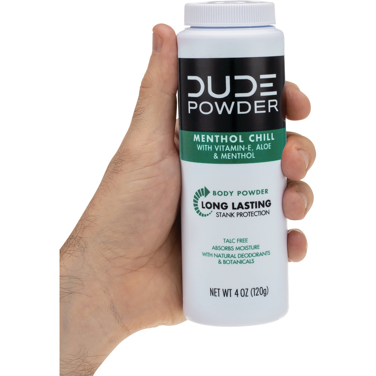 Dude 4 Oz. Menthol Chill Body Powder