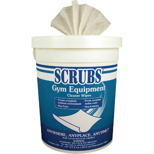 Scrubs Gym Equipment Cleaning Wipes (230 Count)