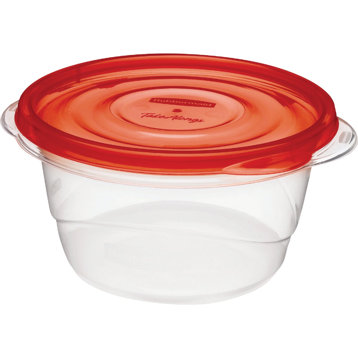 Rubbermaid TakeAlongs 3.5 C. Clear Round Food Storage Container with Lids (4-Pack)