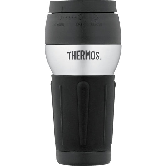 Thermos 14 Oz. Black Stainless Steel Insulated Tumbler