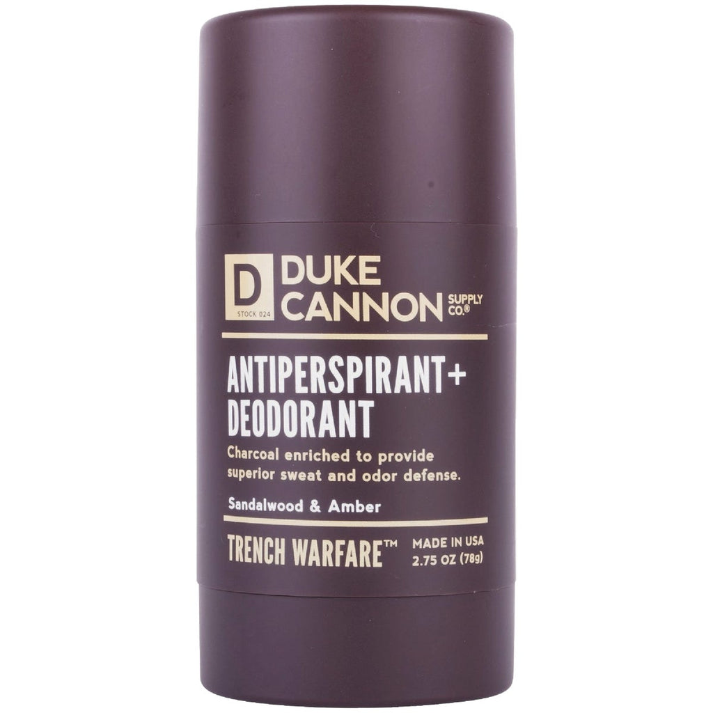 Duke Cannon Trench Warfare Antiperspirant Sandalwood & Amber Deodorant
