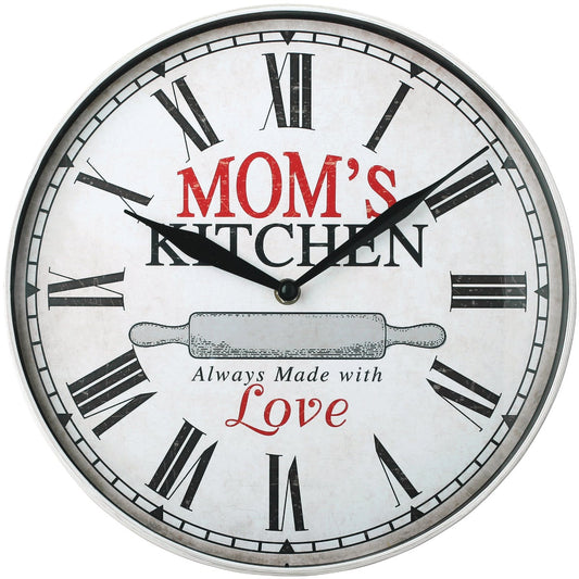 Westclox 12 In. Mom's Kitchen Wall Clock