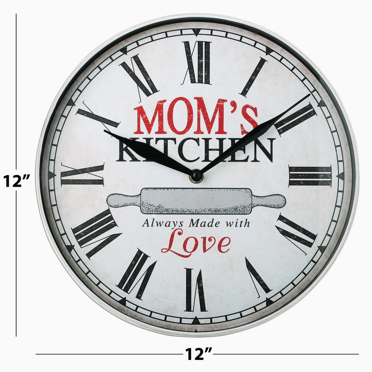 Westclox 12 In. Mom's Kitchen Wall Clock