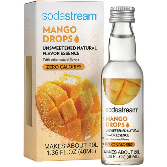 SodaStream 1.36 Oz. Mango Sparkling Water Fruit Drops