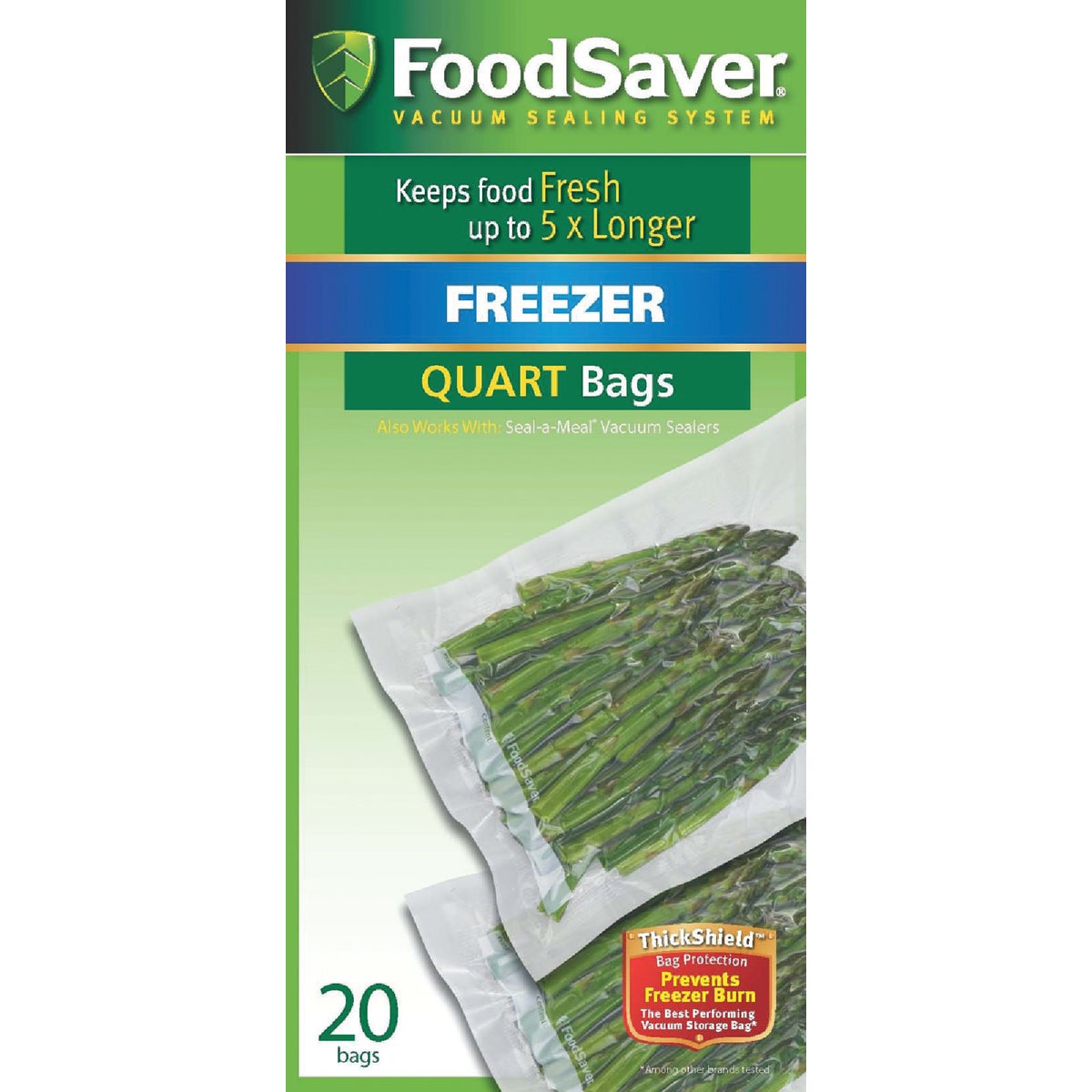 Seal-A-Meal Quart Vacuum Sealer Bag (20 Count)