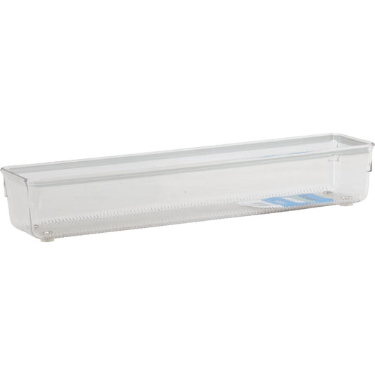 Interdesign Linus 3 In. x 12 In. x 2 In. Clear Drawer Organizer