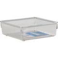 Interdesign Linus 6 In. x 6 In. x 2 In. Clear Drawer Organizer