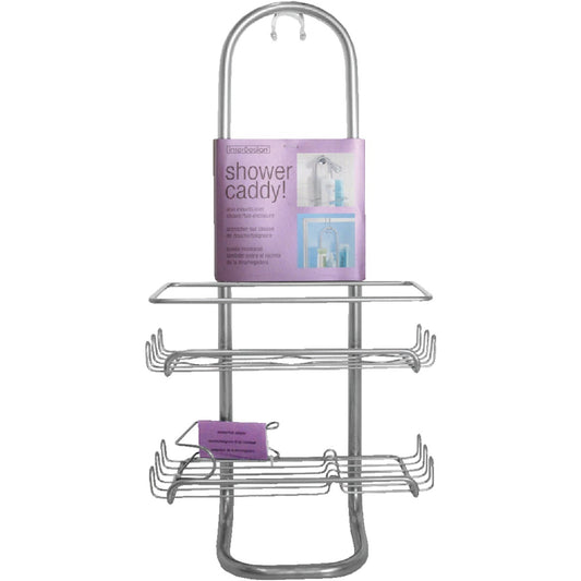 InterDesign Classico Silver Shower Caddy