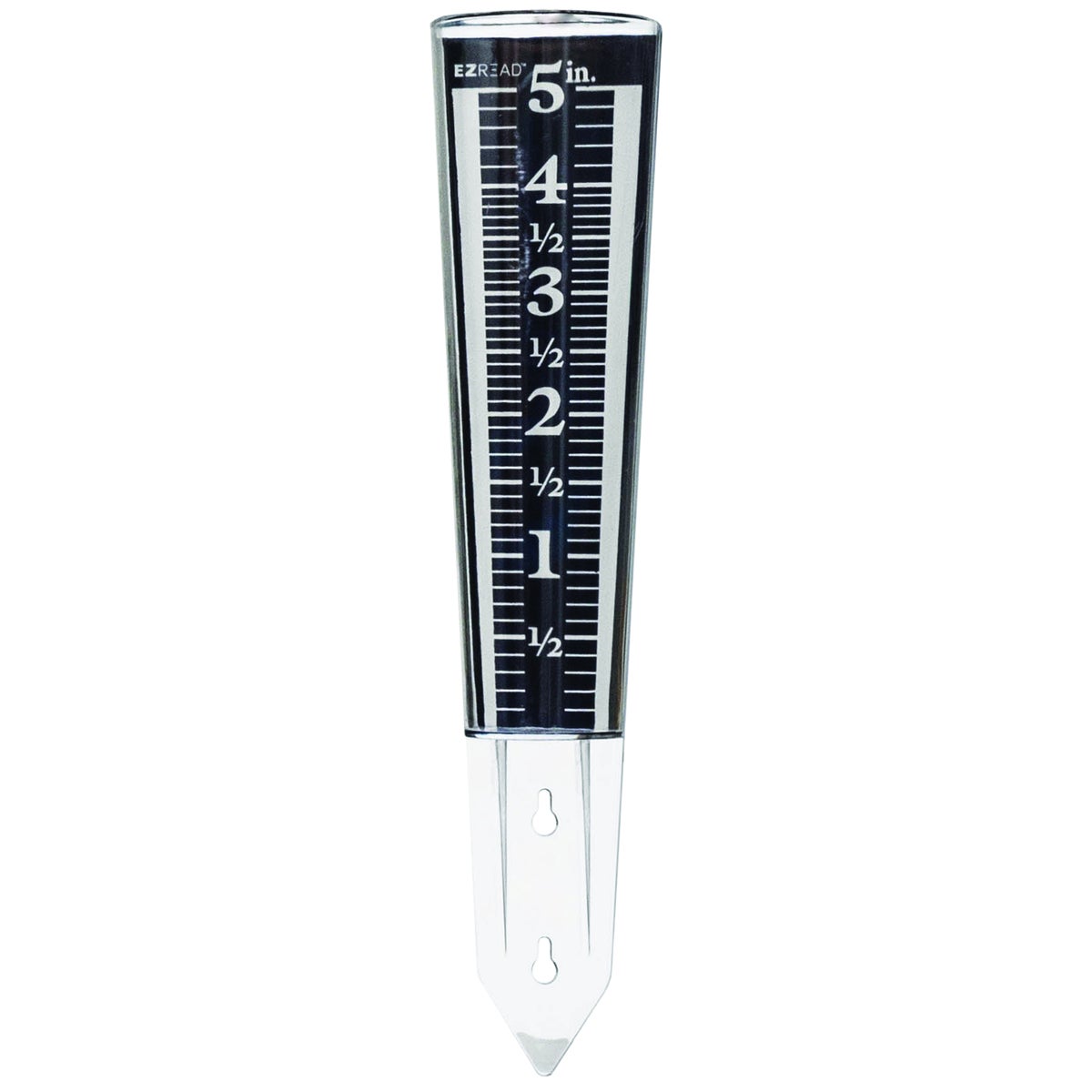 EZ Read 5 In. Clear Magnifying Rain Gauge