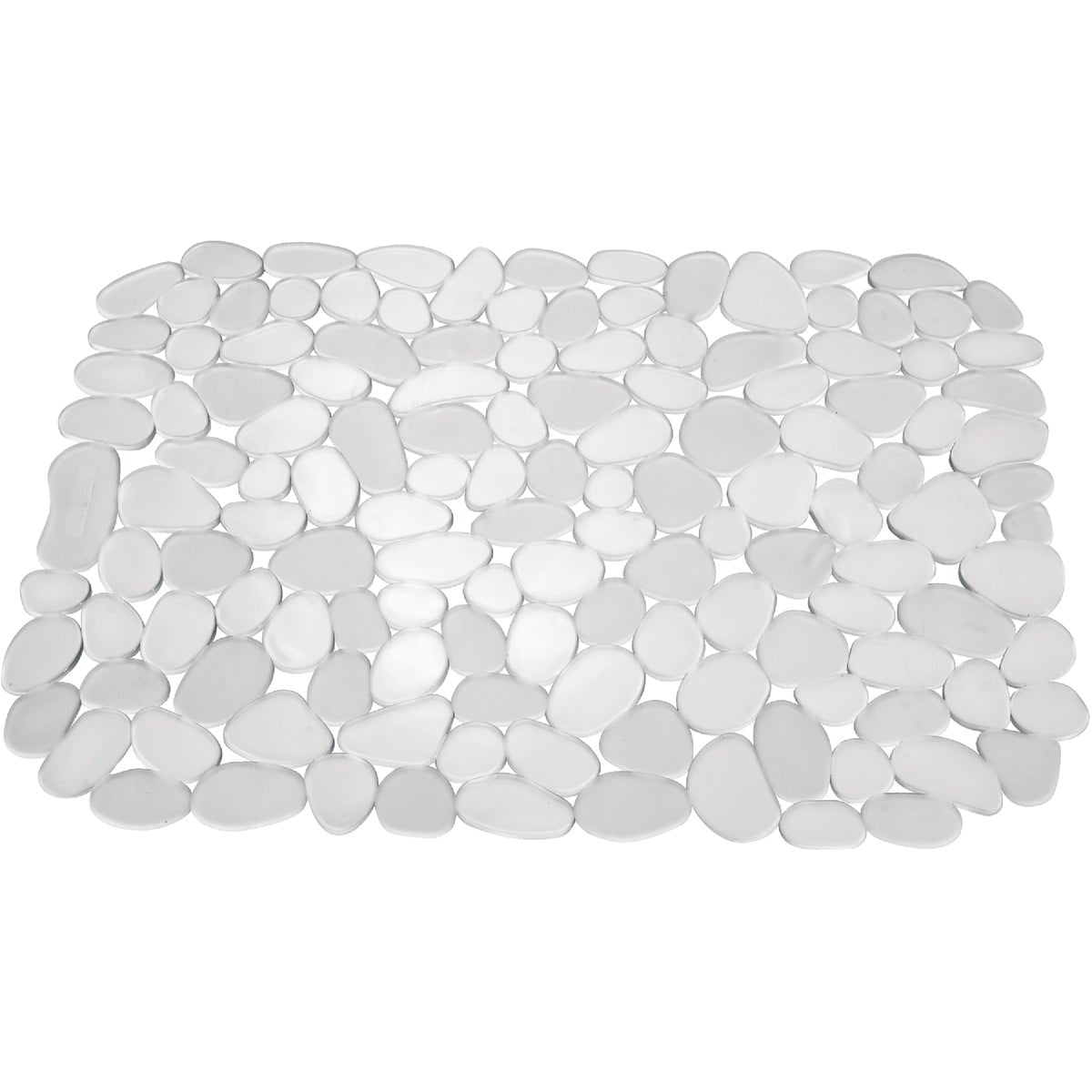 InterDesign Pebblz 12 In. x 15.5 In. Clear Sink Mat