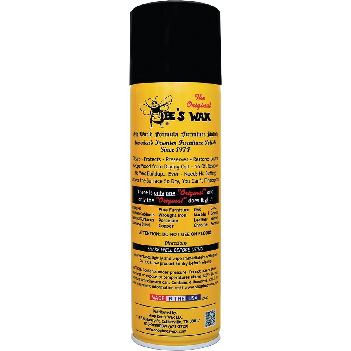 The Original Bee's Wax 17 Oz. Old World Formula Multi Surface Cleanser and Polisher