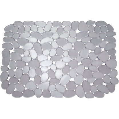 InterDesign Pebblz 12 In. x 15.5 In. Graphite Sink Mat