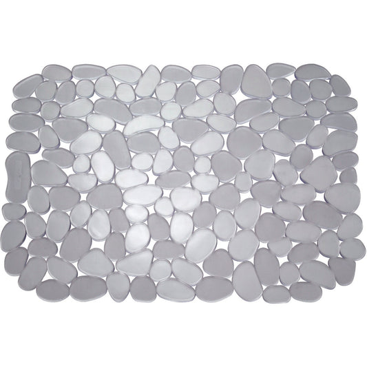 InterDesign Pebblz 12 In. x 15.5 In. Graphite Sink Mat