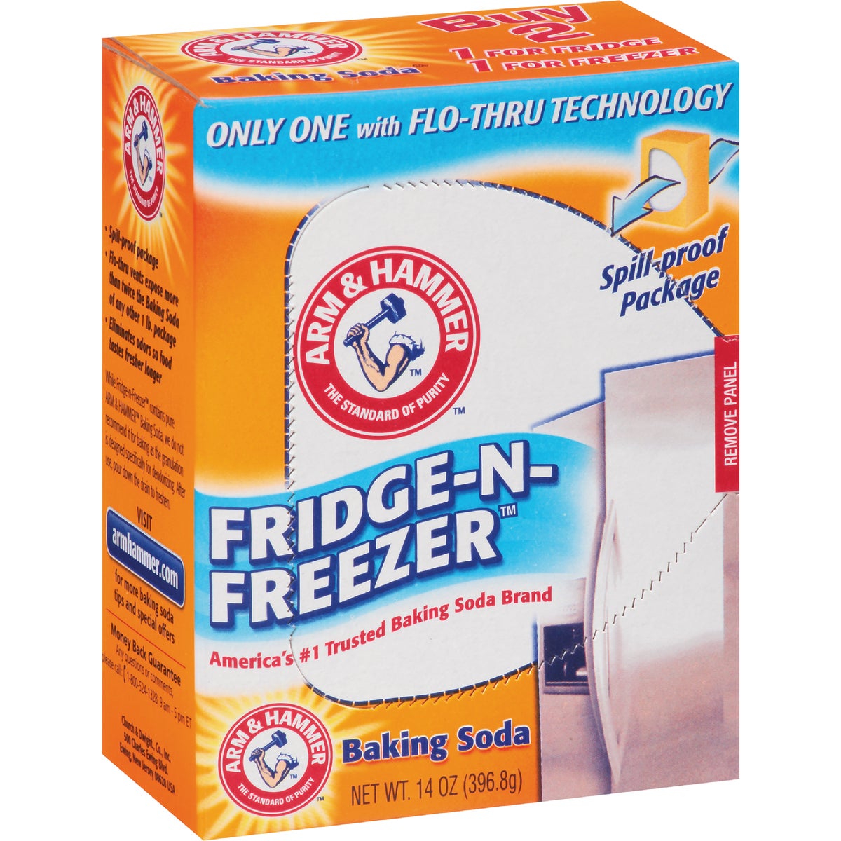 Arm & Hammer 14 Oz. Fridge and Freezer Baking Soda