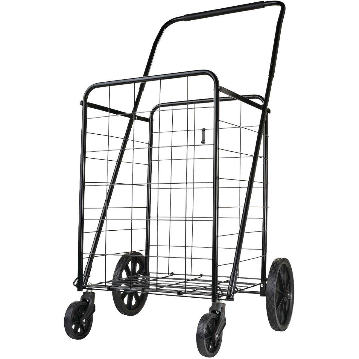 Metaltex Black 22.5 In. x 43 In. x 22 In. Heavy Duty Utility Cart