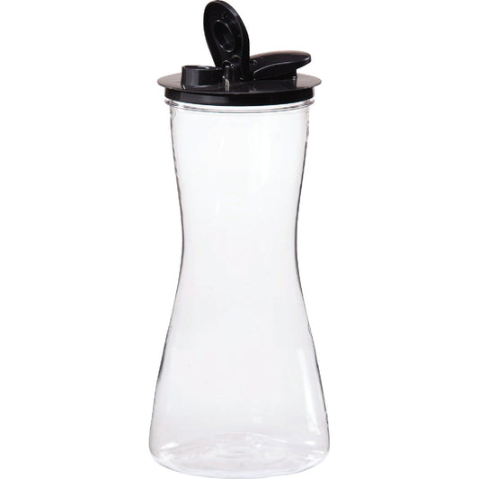 Rubbermaid Tritan Clear Pitcher with Black Dual Side Lid