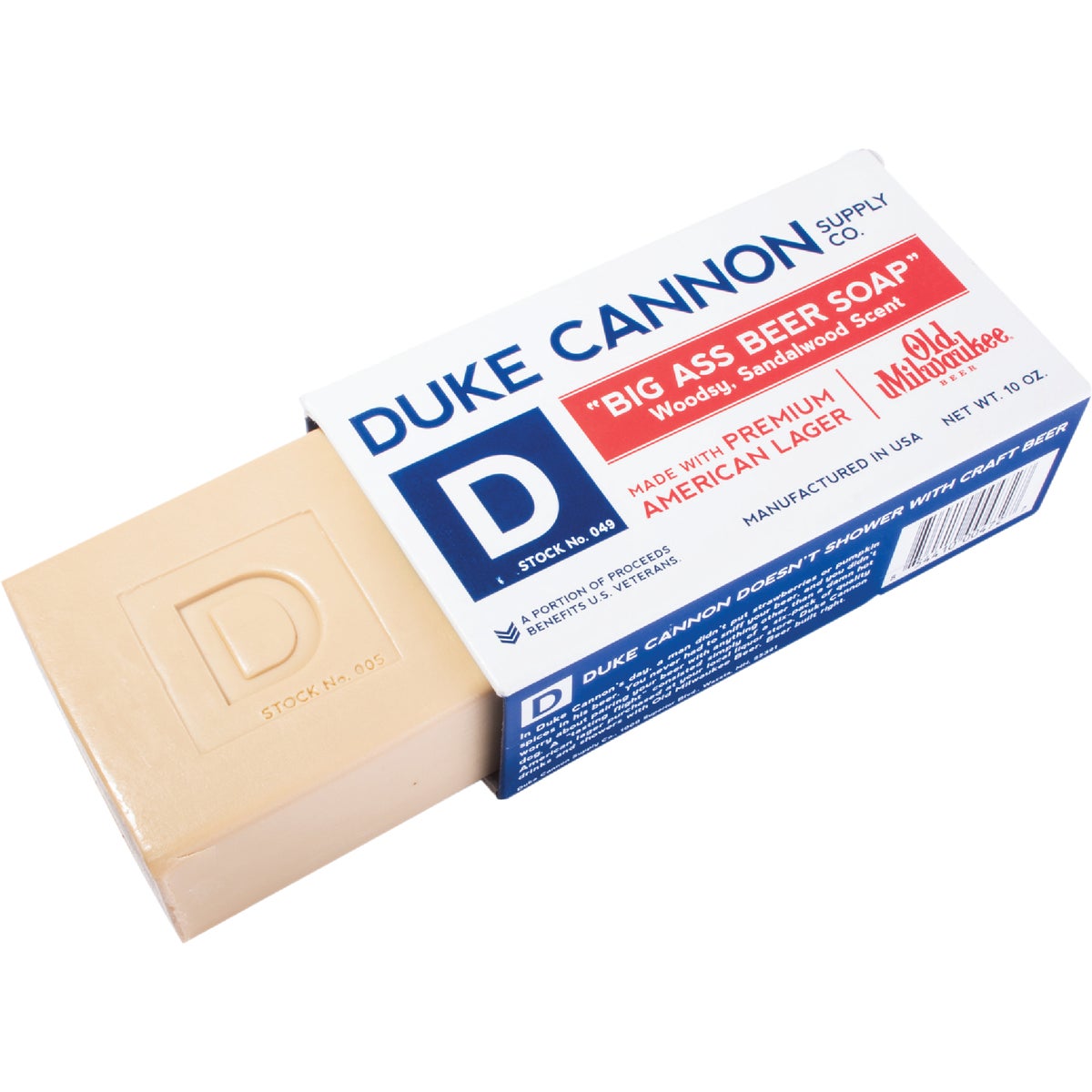 Duke Cannon 10 Oz. Old Milwaukee Big Ass Beer Soap