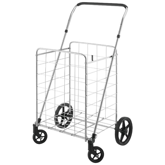 Whitmor Adjustable Handle Utility Shopping Cart