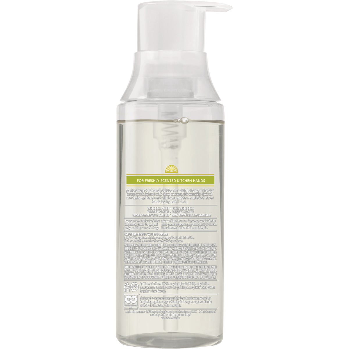 Method 12 Oz. Lemongrass Kitchen Gel Hand Soap