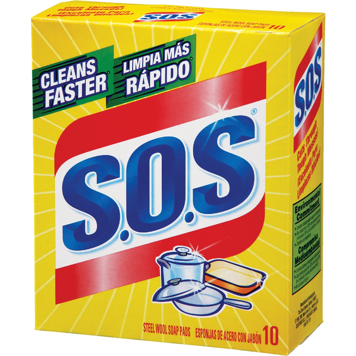S.O.S. Soap Scouring Pad (10 Count)