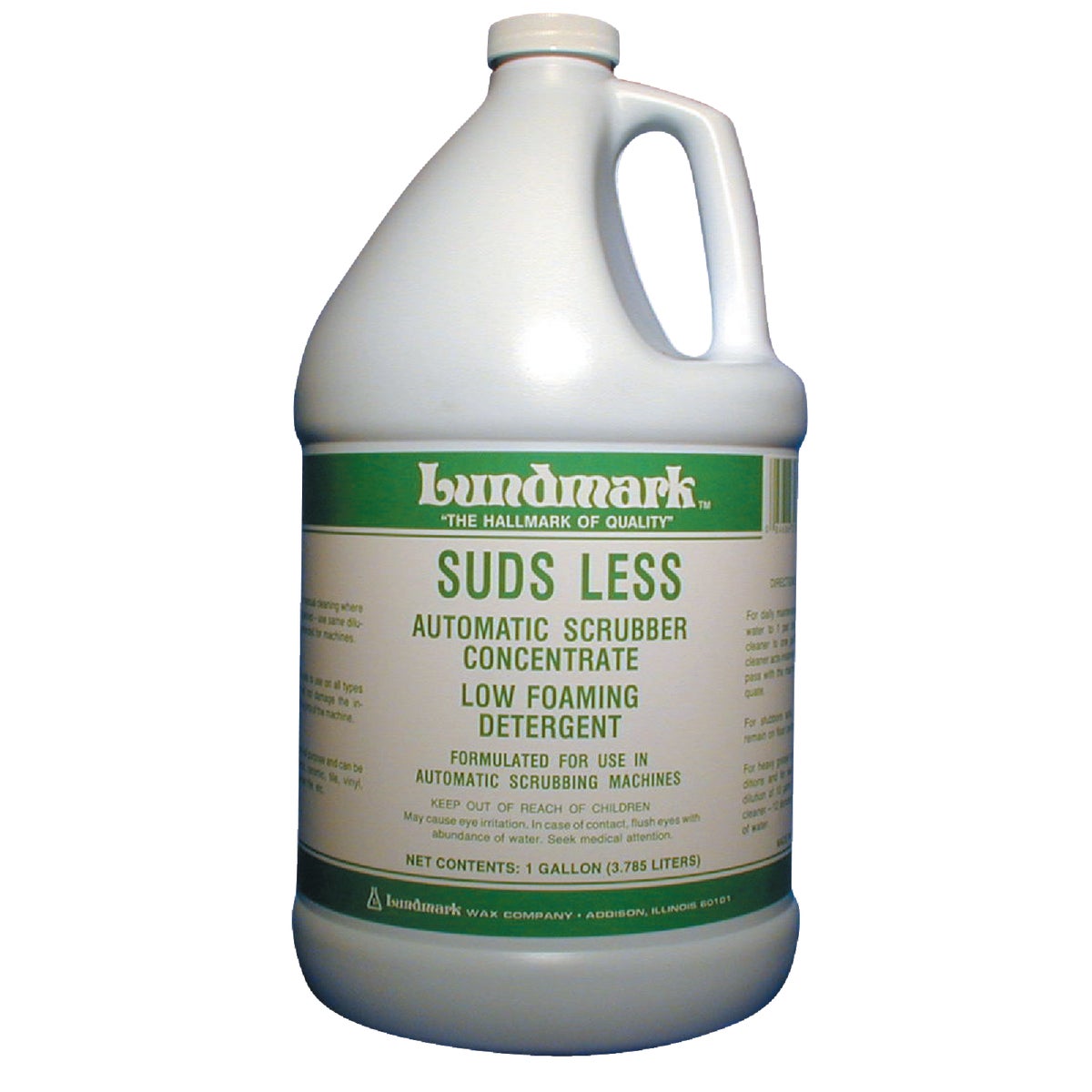 Lundmark 1 Gal. Suds Less Cleaner for Use in Automatic Scrubbing Machine