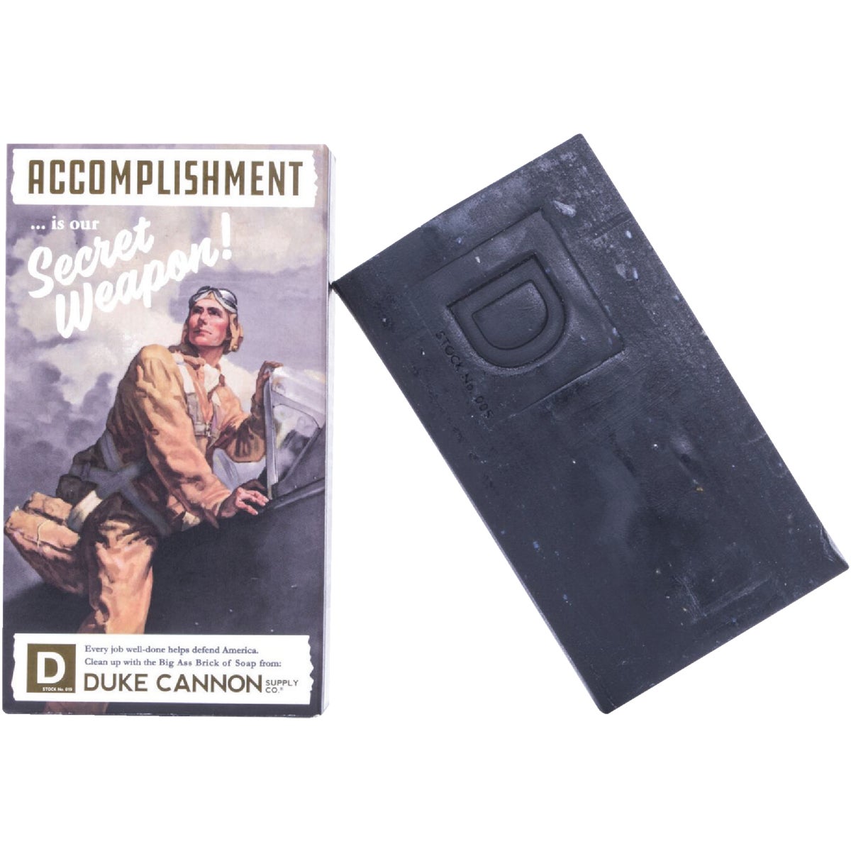 Duke Cannon 10 Oz. Bergamot & Black Pepper Big Ass Brick of Soap