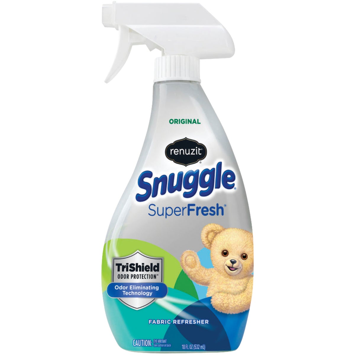 Renuzit Snuggle SuperFresh 18 Oz. Original Fabric Refresher Spray TriShield Odor Protection